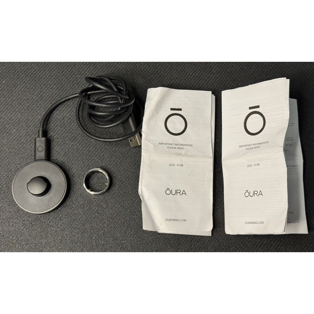 Oura Gen2 Silver Ring Size 8